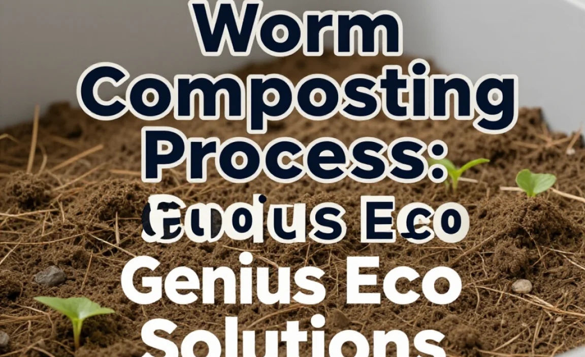 Worm Composting Process: Genius Eco Solutions