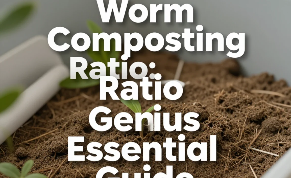 Worm Composting Ratio: Genius Essential Guide