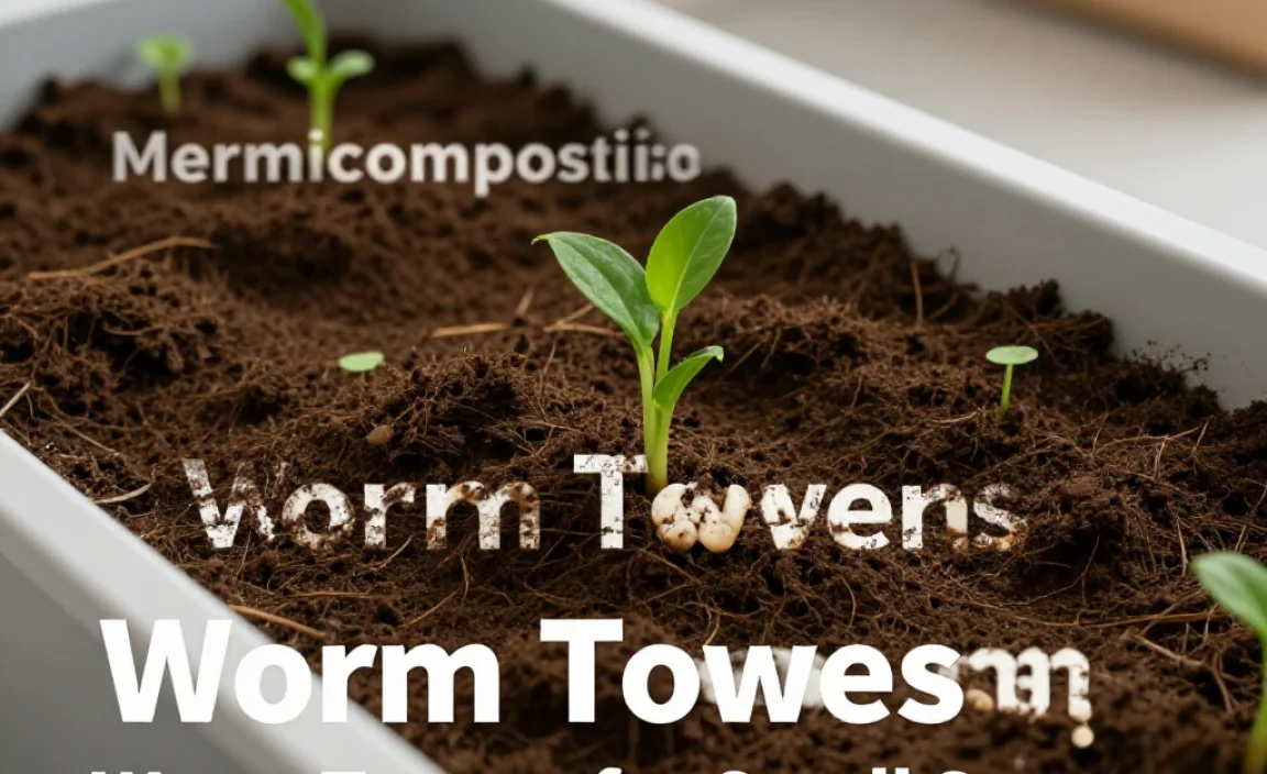 Worm Towers for Small Spaces