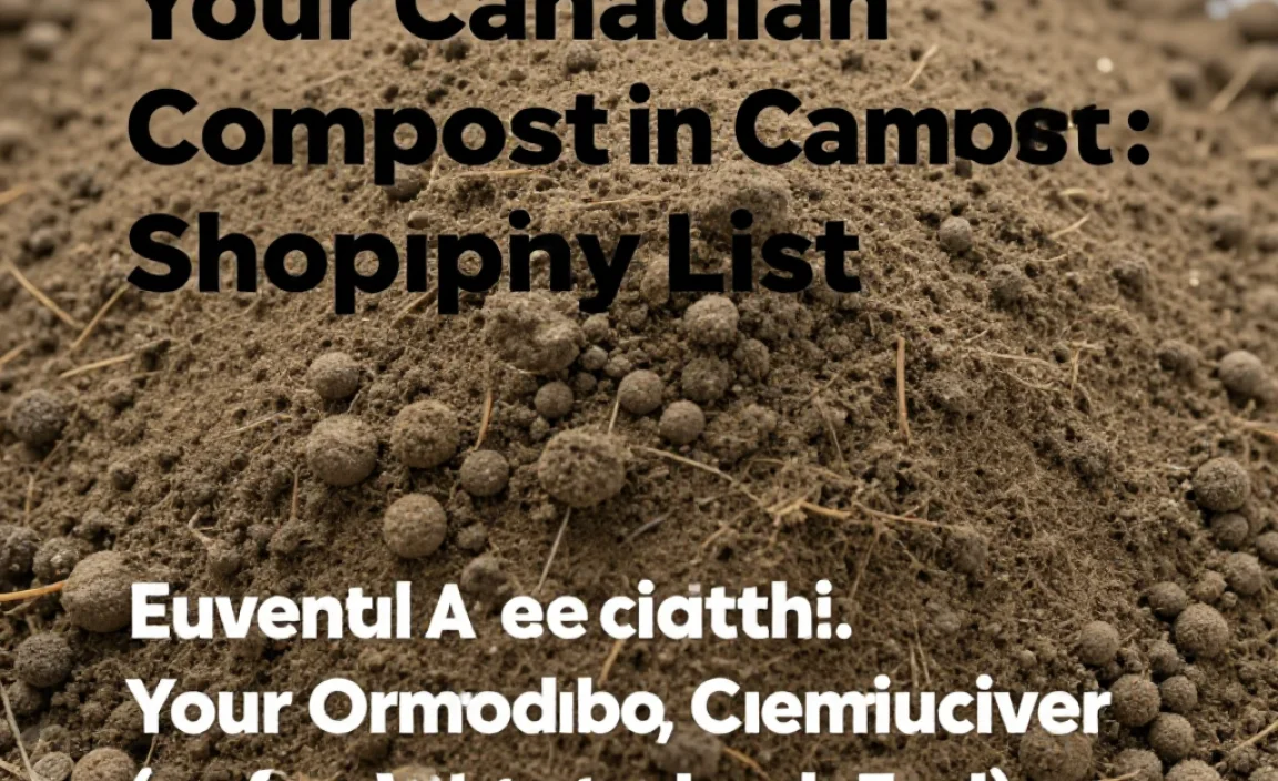 Your Canadian Compost Shopping List (or What to Look For!)
