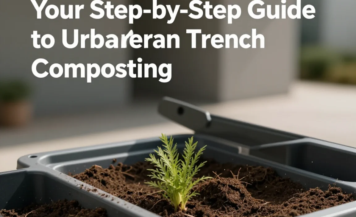 Your Step-by-Step Guide to Urban Trench Composting