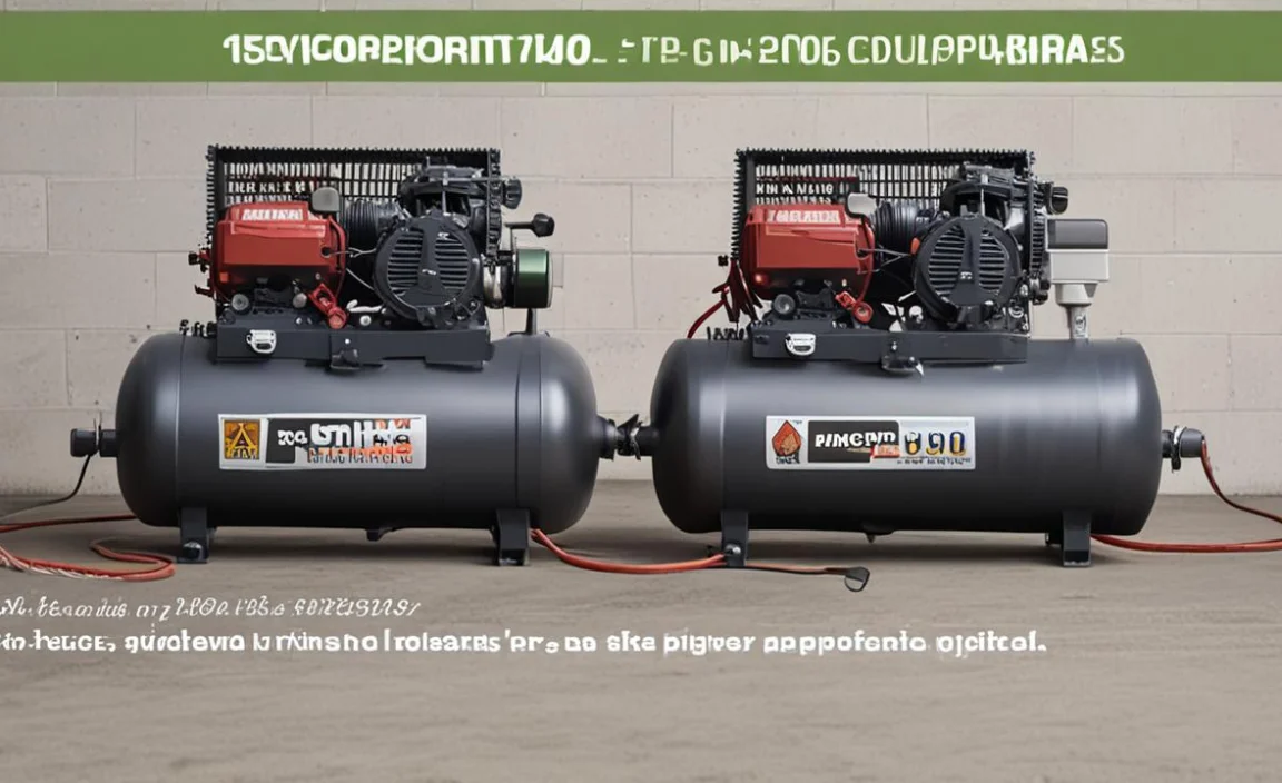 90 psi vs 150 psi air compressor difference for air tools