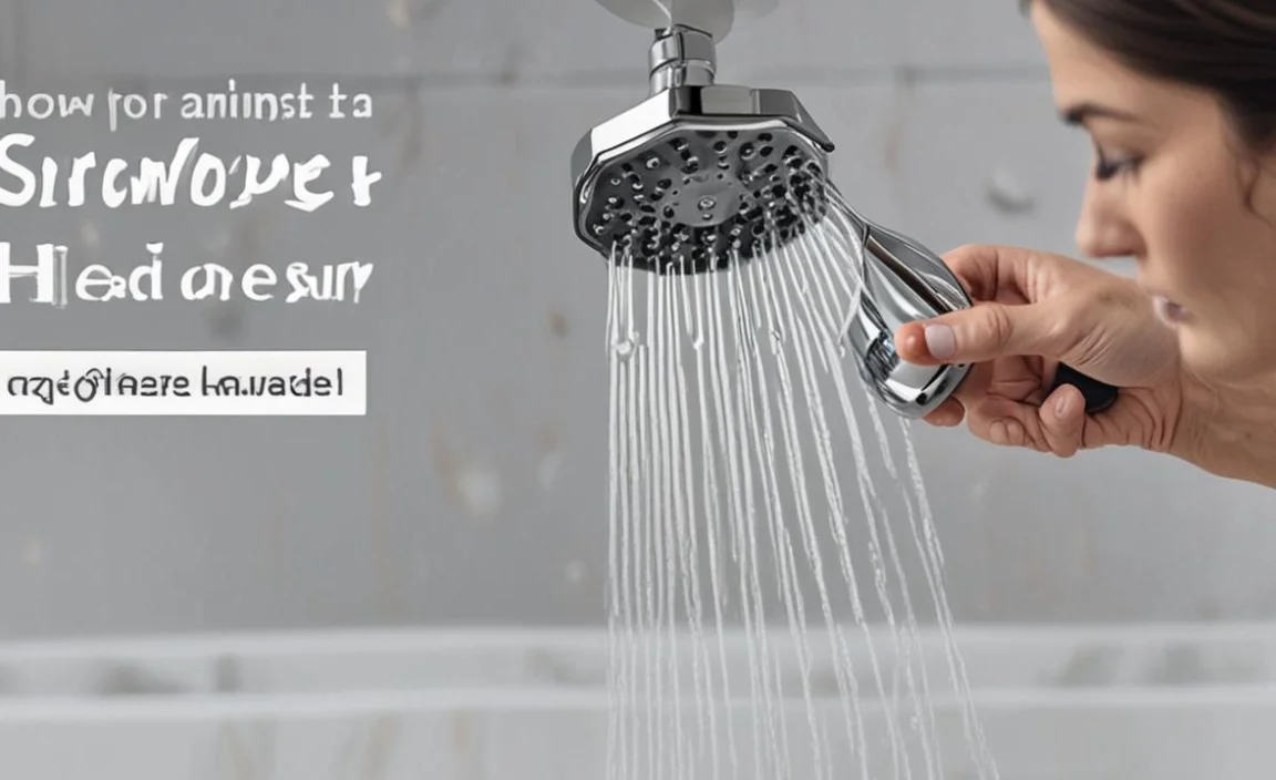 Additional Tips for Cleaning Shower Heads