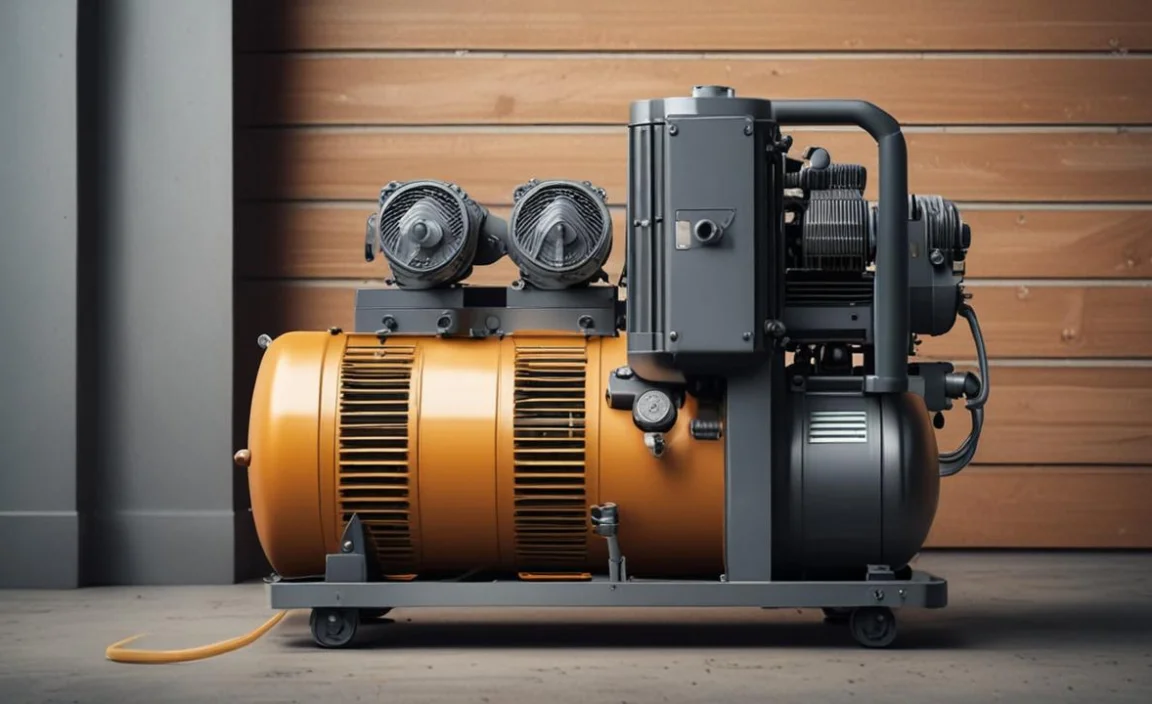 air compressor motor hums but won't start