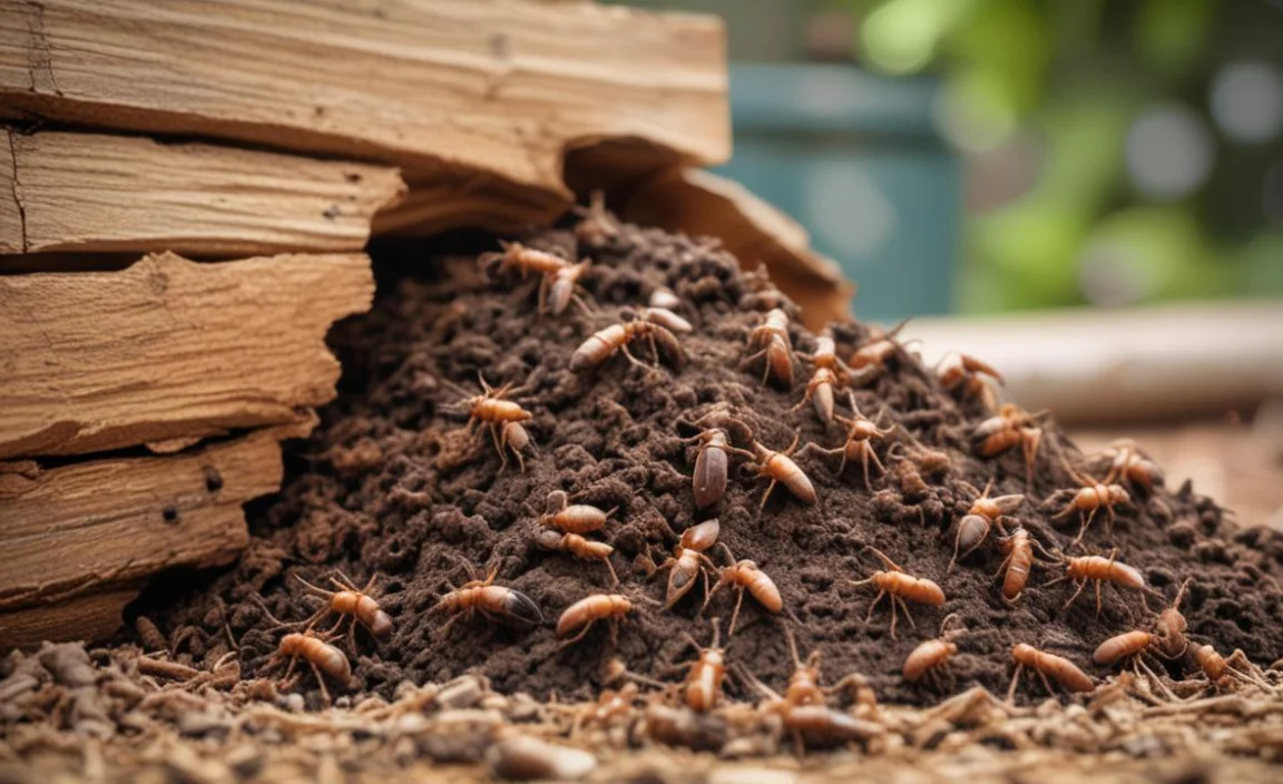 Are Termites Attracted to Compost Piles Near House?