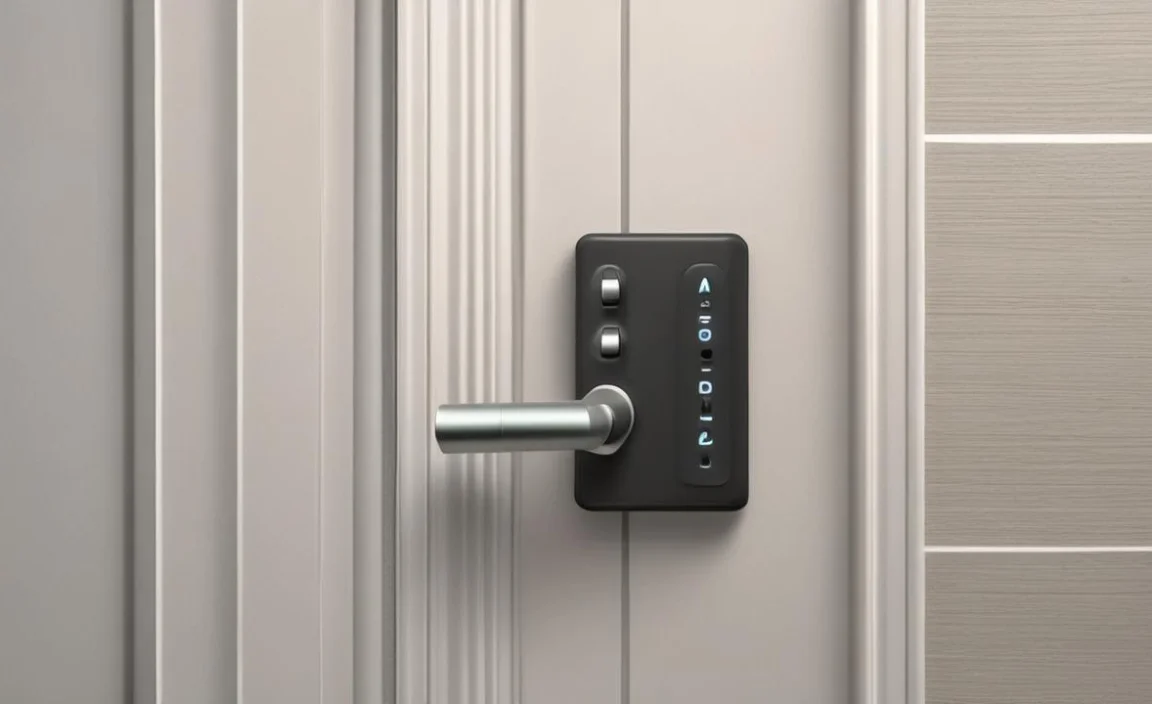 automating door lock to turn on entryway lights