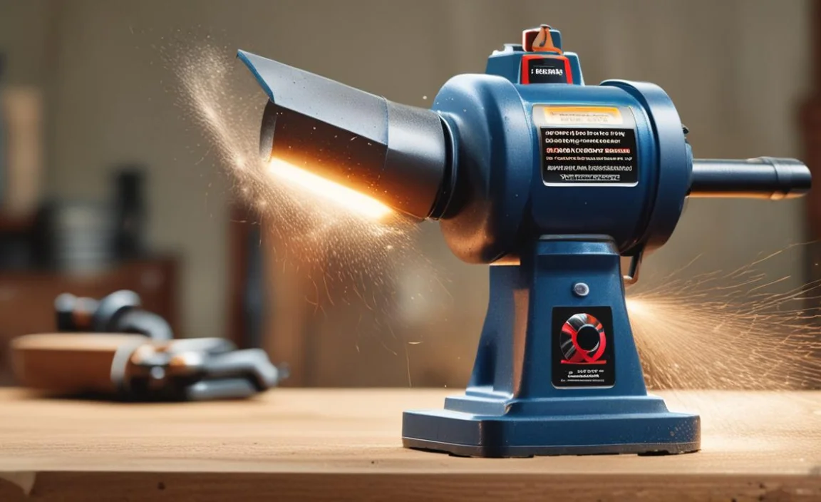bench grinder vibration reduction techniques