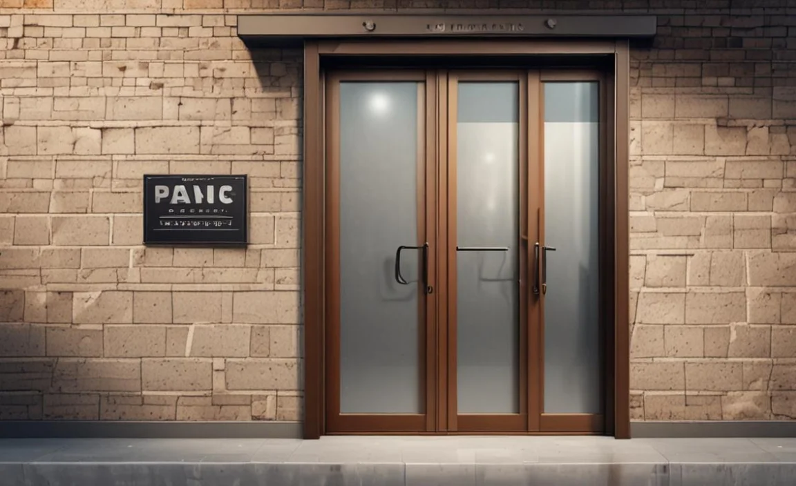 Benefits of a Properly Adjusted Panic Bar Door
