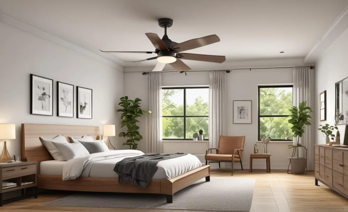 Benefits of Choosing the Proper Ceiling Fan Size for a 12x12 Bedroom