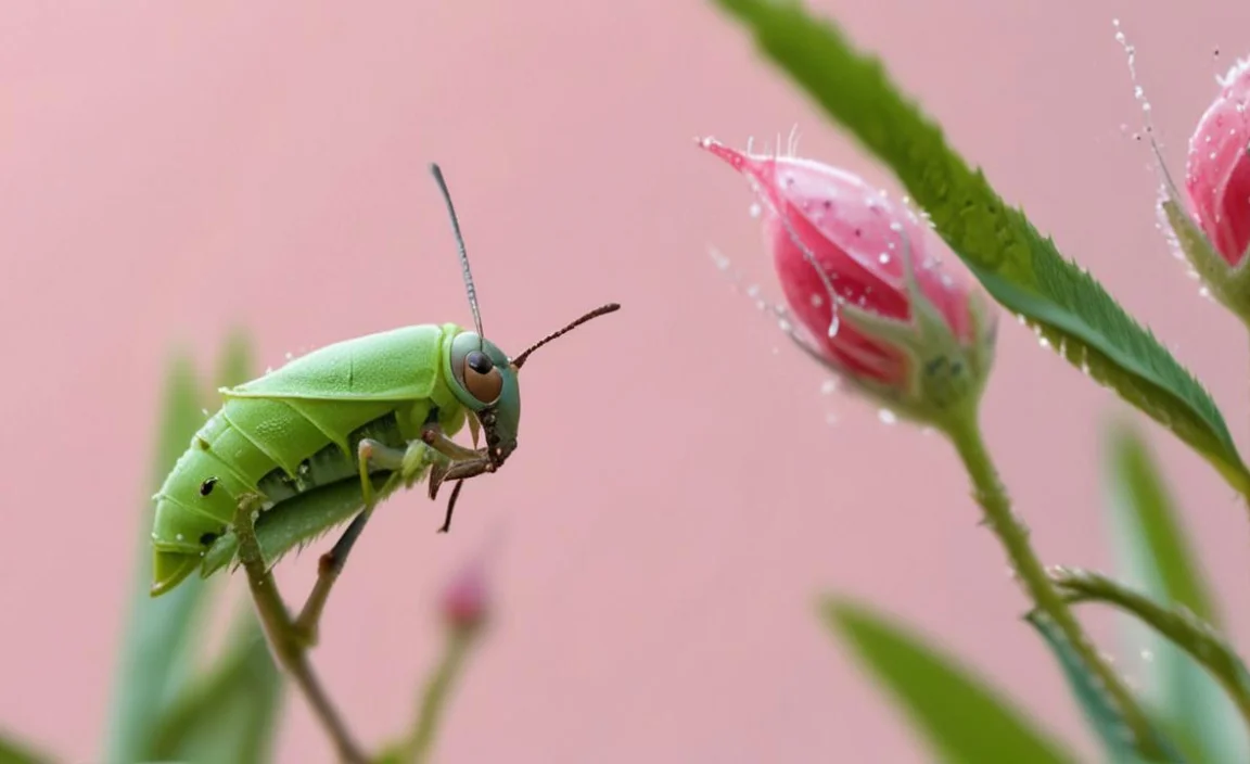 Benefits of Using Aphids on Rose Buds Natural Spray