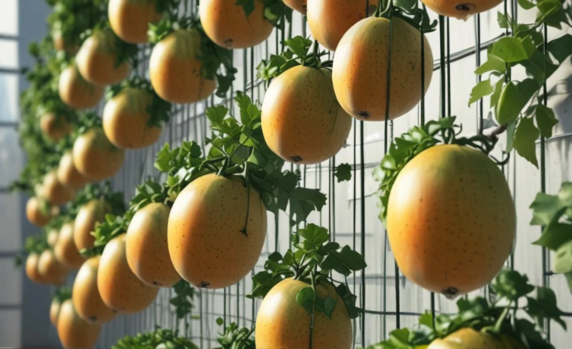 Benefits of Vertical Gardening for Melons