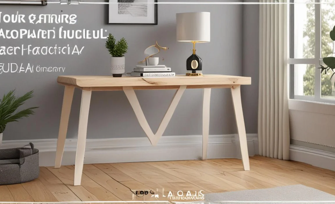 best angled legs for furniture