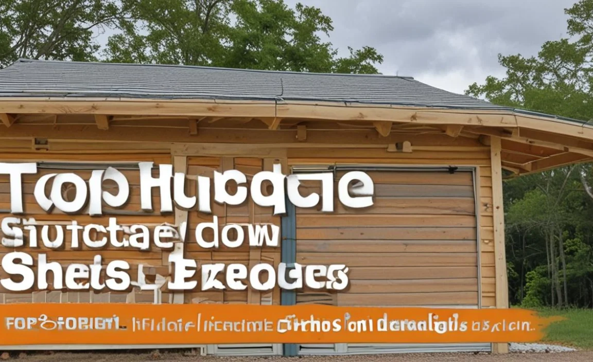 best hurricane tie down straps for sheds