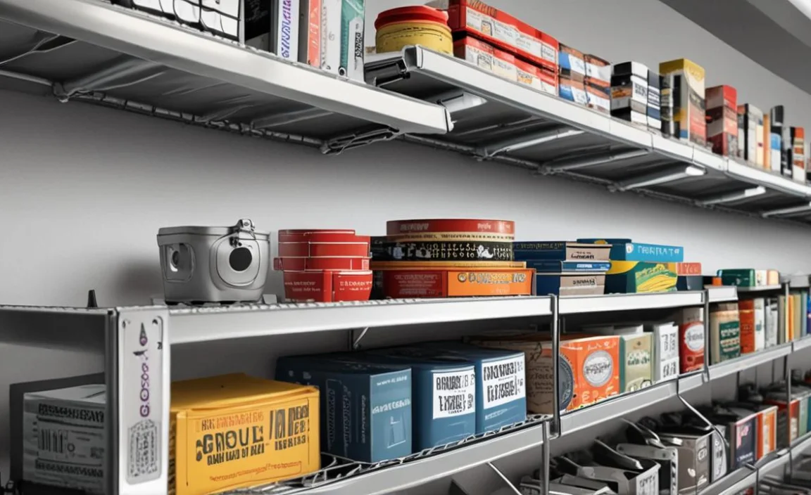 best shelf clips for metal shelving