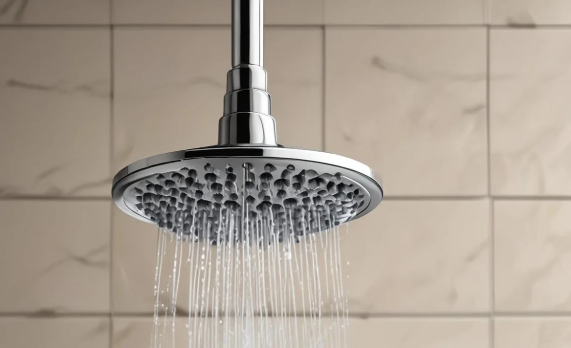 best shower head for well water low pressure
