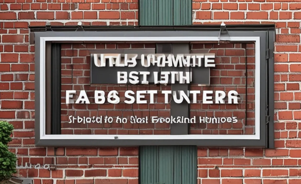 best shutter fasteners for brick