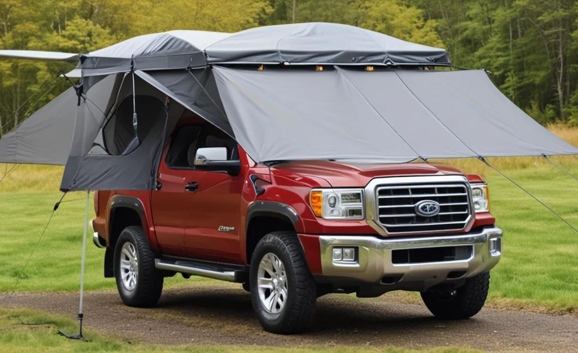 best tarp awning for camper