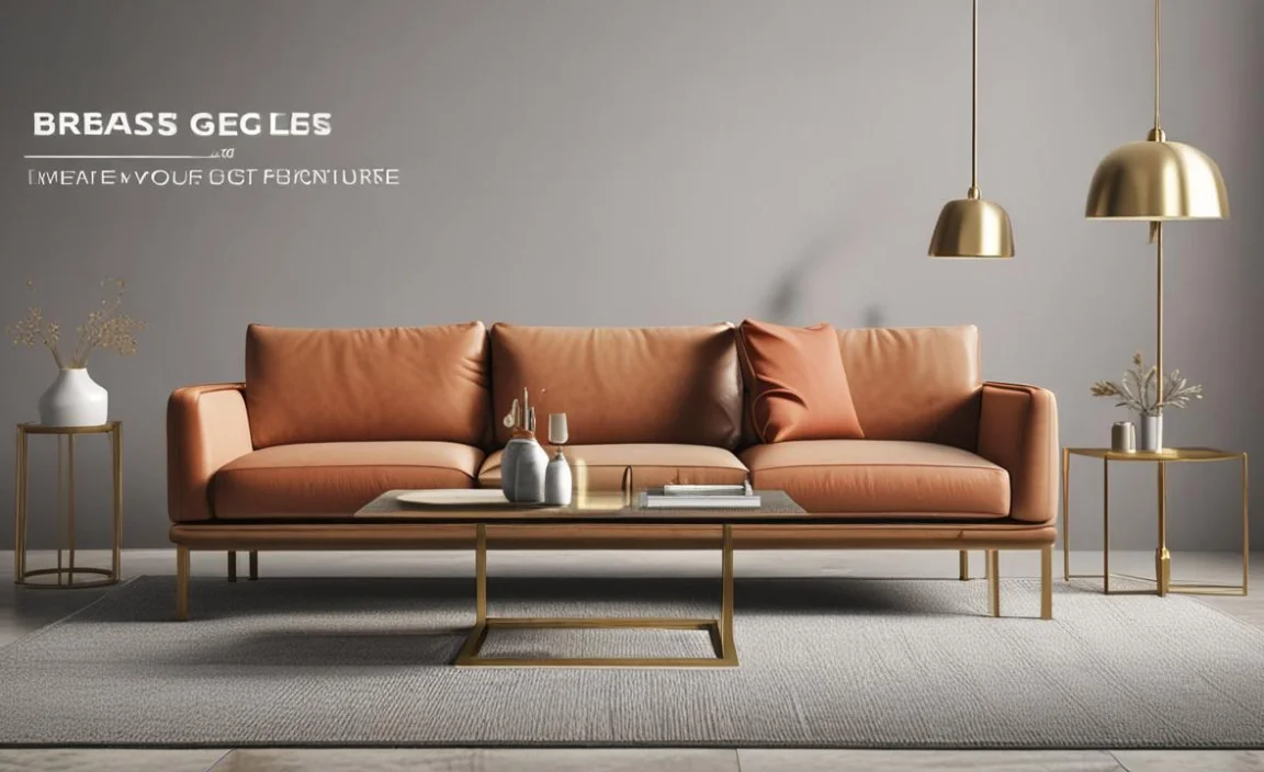 brass legs for furniture
