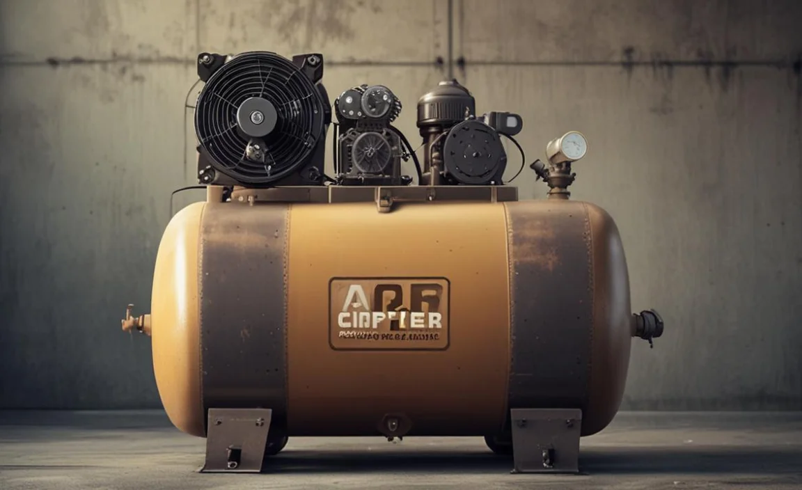 calculating air compressor tank size needed for car painting