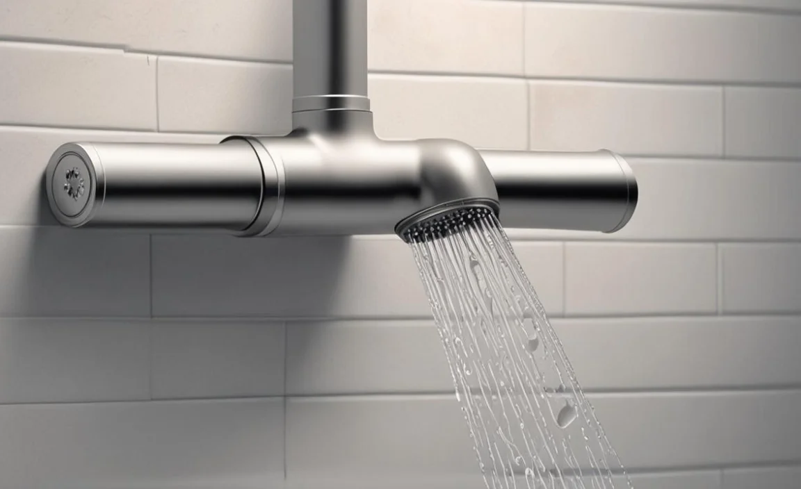 cavitation noise in shower plumbing pipes