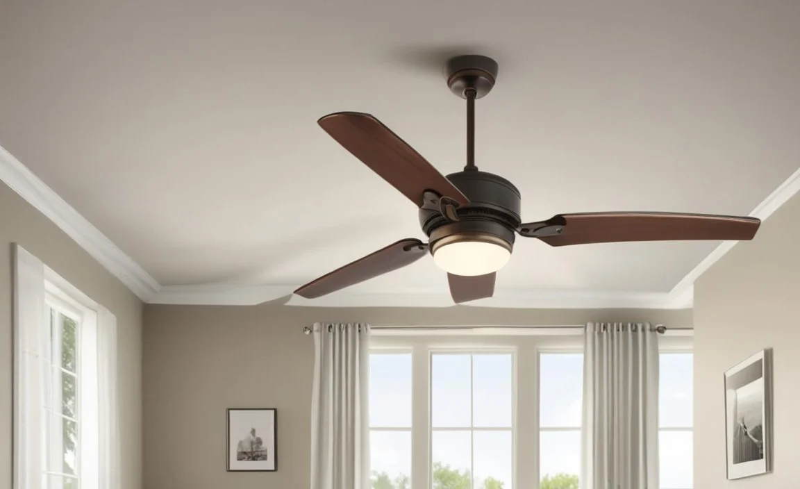 ceiling fan falling from ceiling signs to look for
