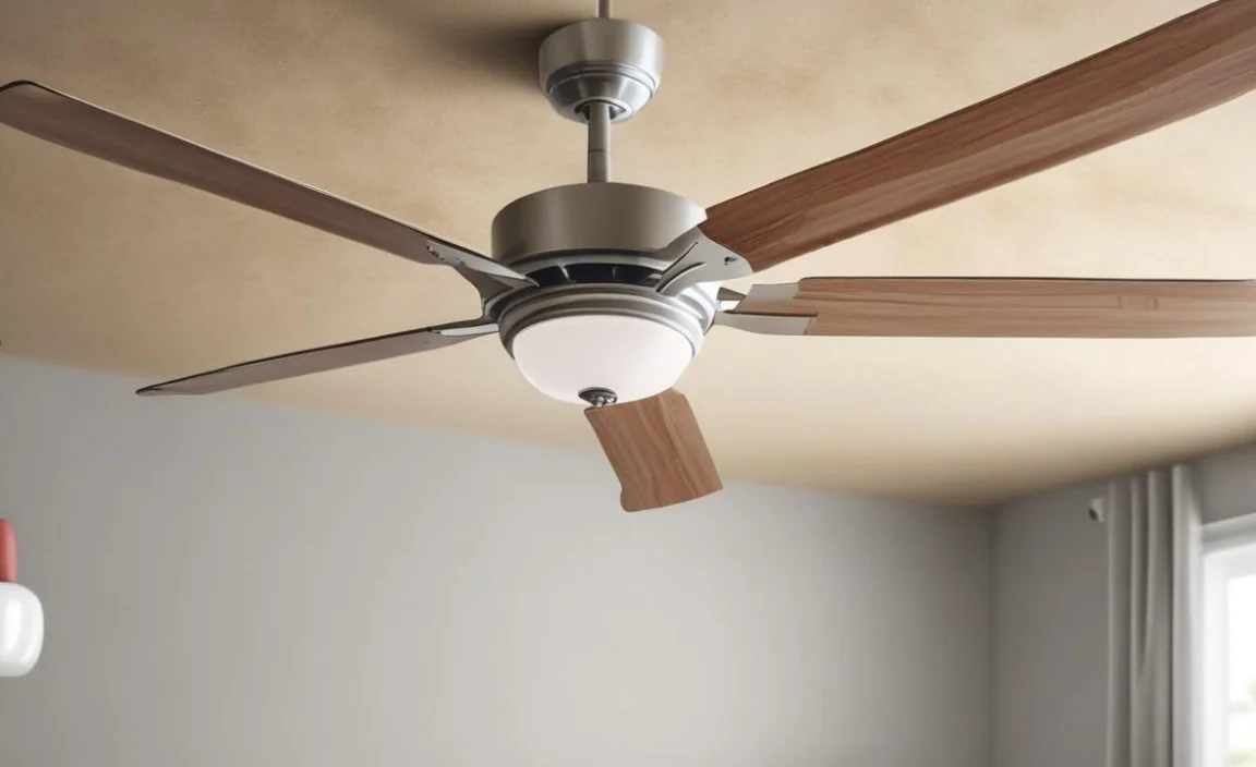 ceiling fan swaying back and forth dangerously