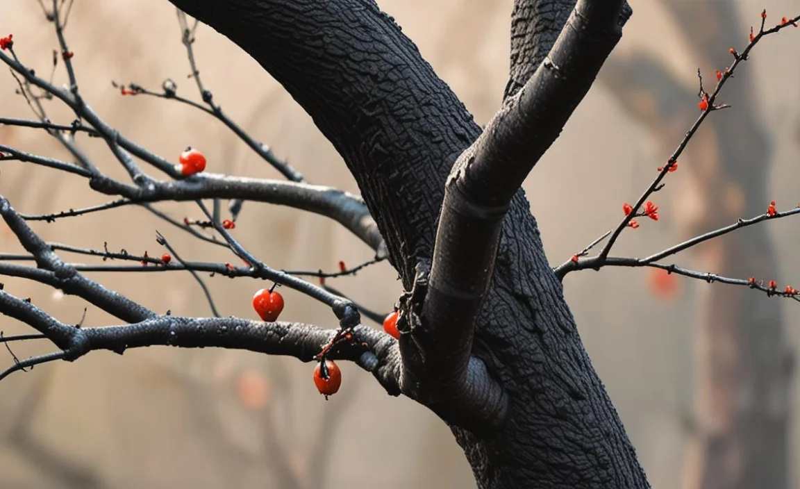 Cherry Tree Black Knot Fungus Pruning Techniques