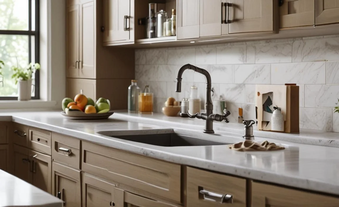 Choosing Finishes to Match Kitchen Faucet and Hardware