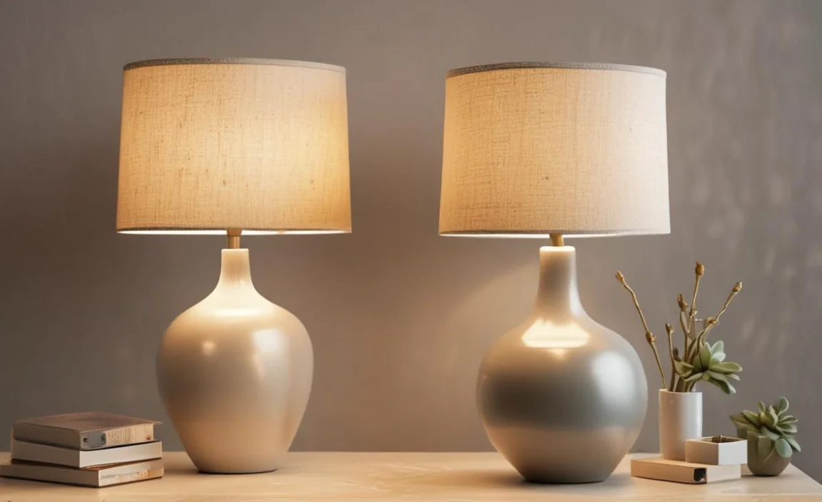 Cleaning Metal and Plastic Lamp Shades