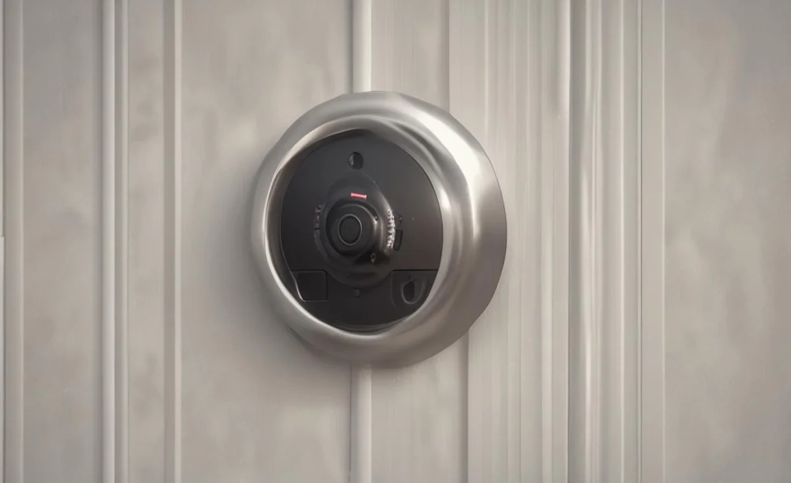 combining a smart lock with a ring peephole camera