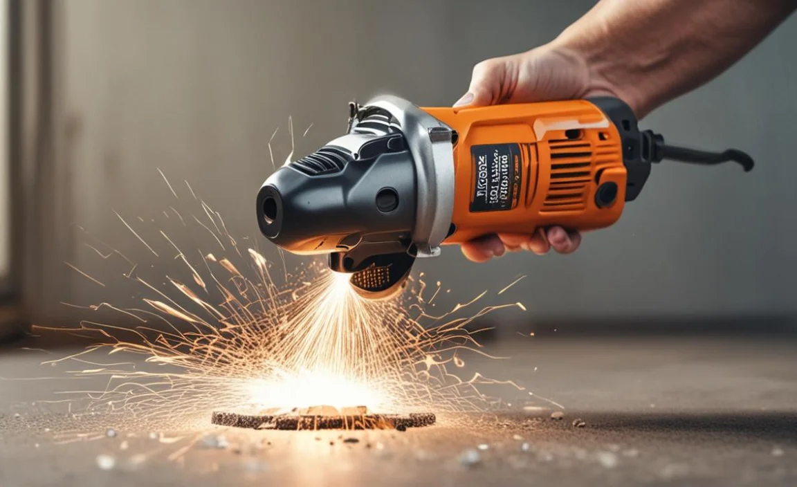 Common Reasons for Angle Grinder Sparking Excessively from Motor