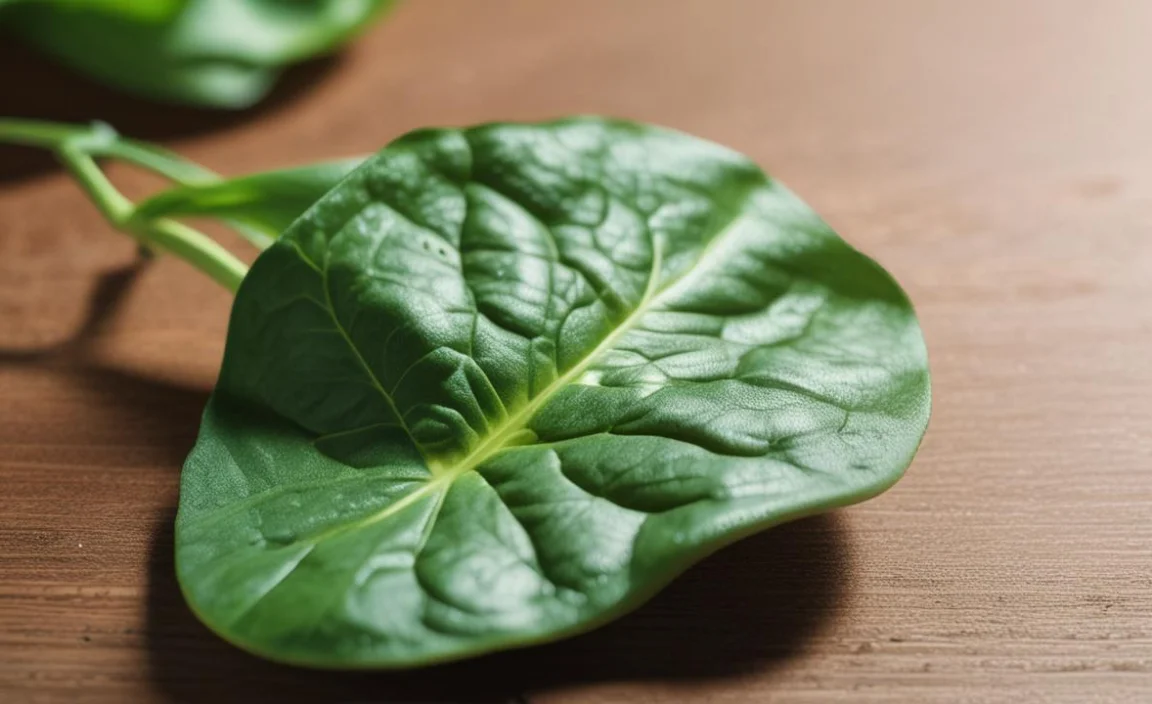Common Symptoms of Leaf Miner Damage on Spinach