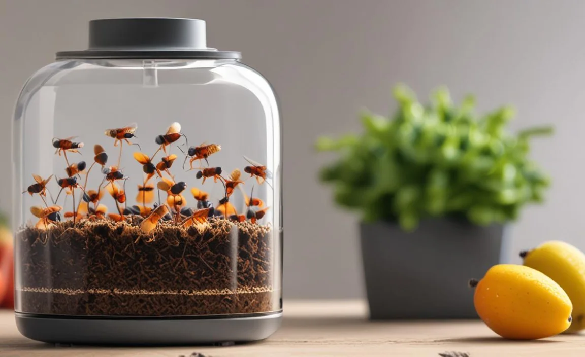 Different Types of Fruit Fly Traps for Indoor Compost Buckets