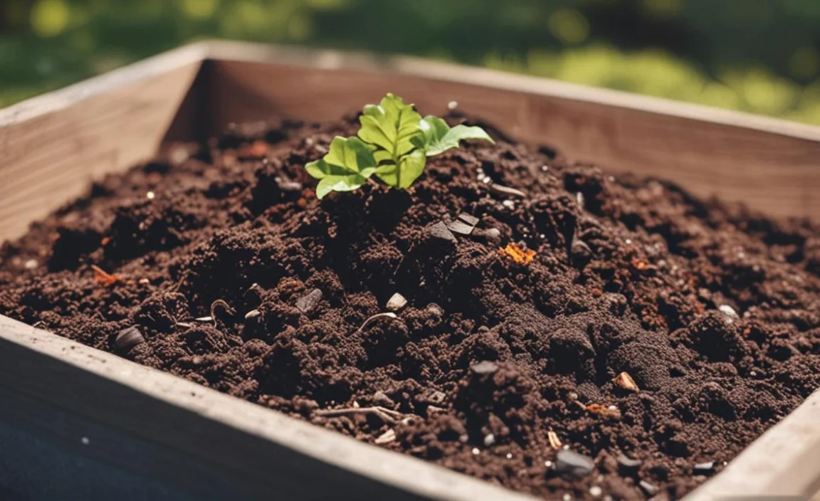 does compost stop breaking down in the shade