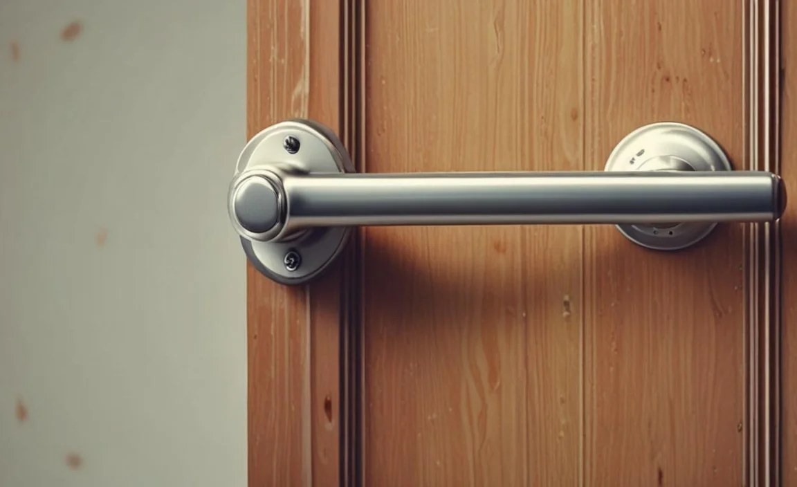 Door Handle Sags Down How to Fix the Spring
