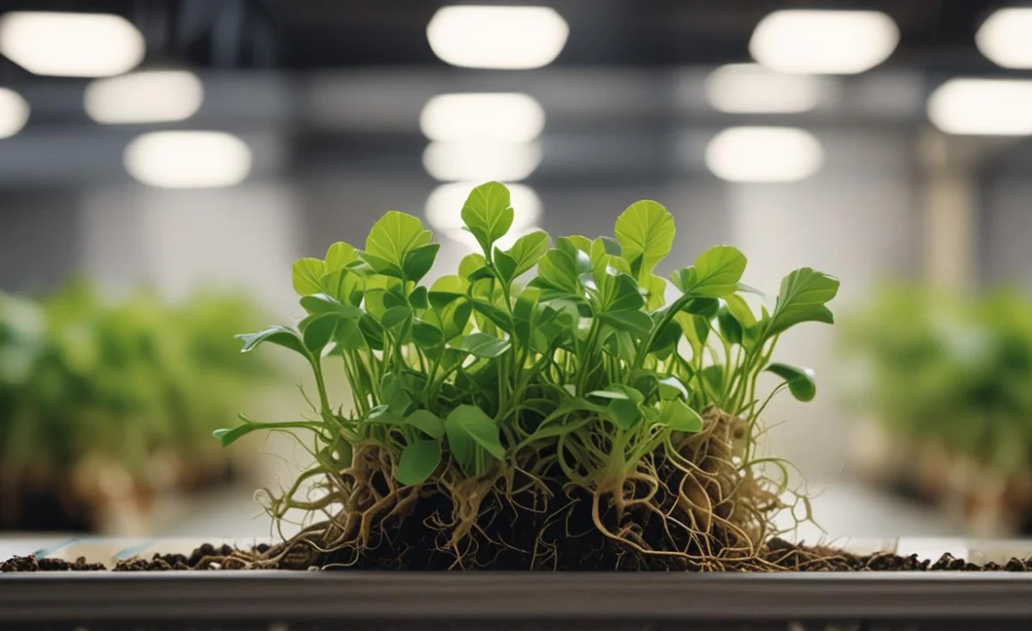 Effects of Hydroponic Root Rot Pythium on Plants