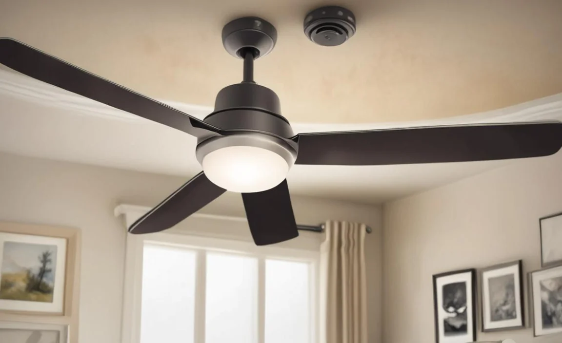 fixing a hugger ceiling fan that scrapes the ceiling