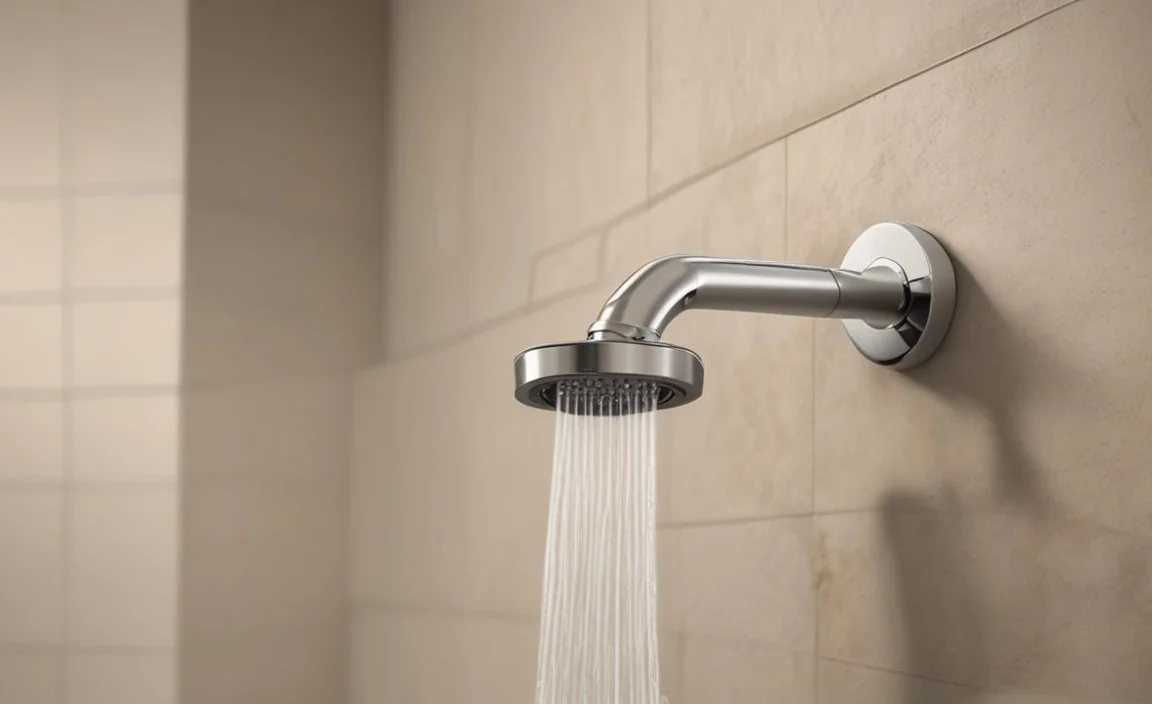 fixing a loose shower arm pipe in the wall
