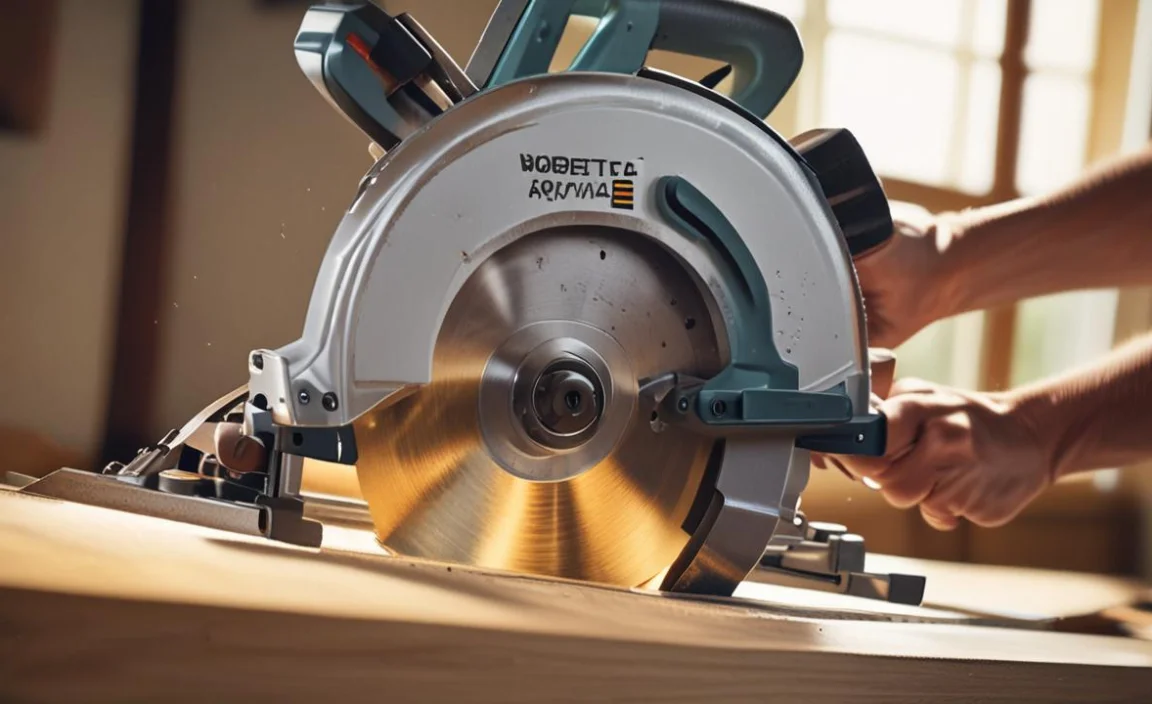 Fixing a Wobbly Miter Saw Blade: Use a Dial Indicator