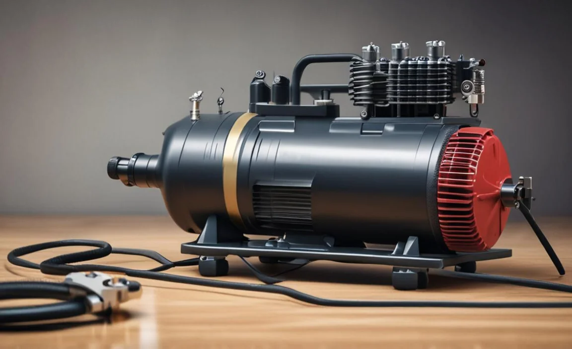 fixing an air compressor that runs continuously without stopping