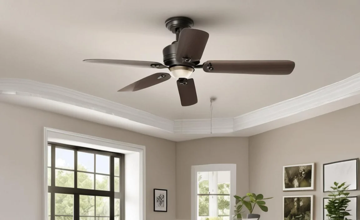 Flush Mount vs Downrod Ceiling Fan Airflow Comparison