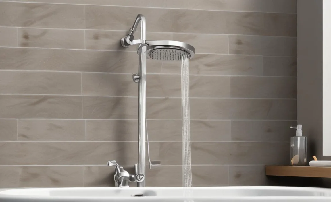 flushing sediment out of new shower plumbing lines