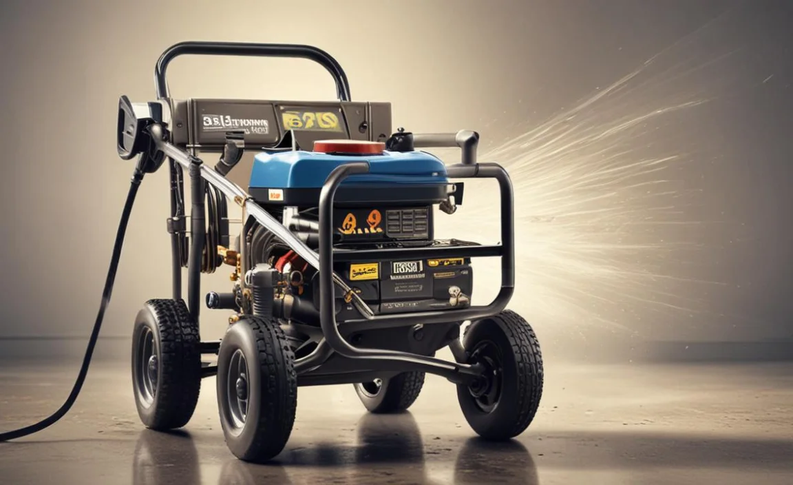 gas pressure washer surges under load
