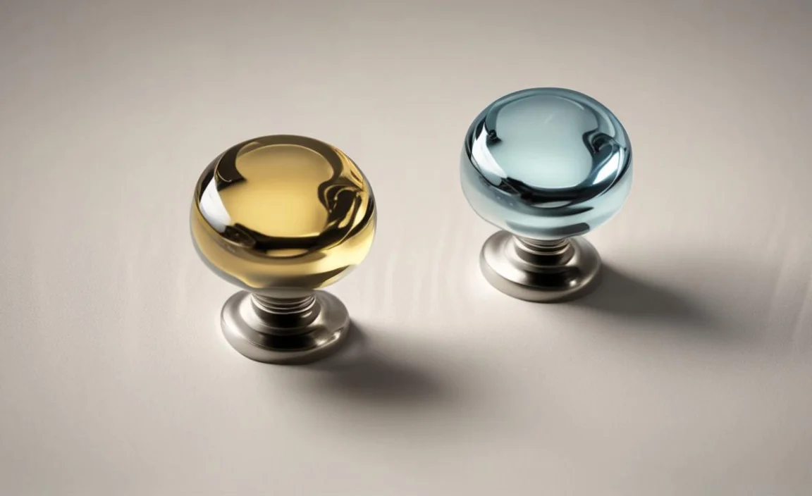Glass Cabinet Knobs Pros and Cons for Different Styles