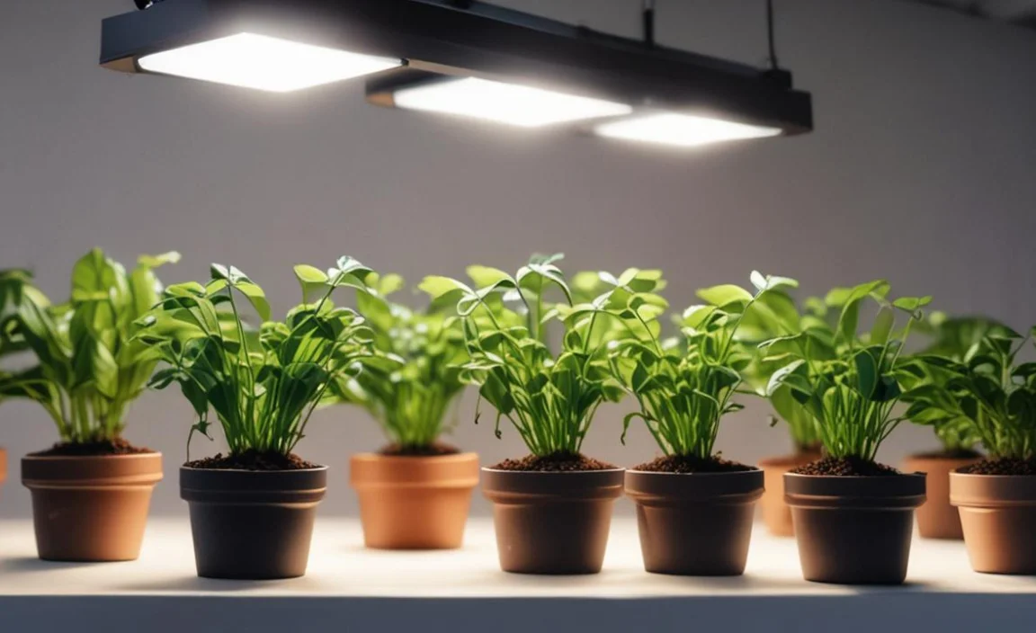grow light distance from seedlings