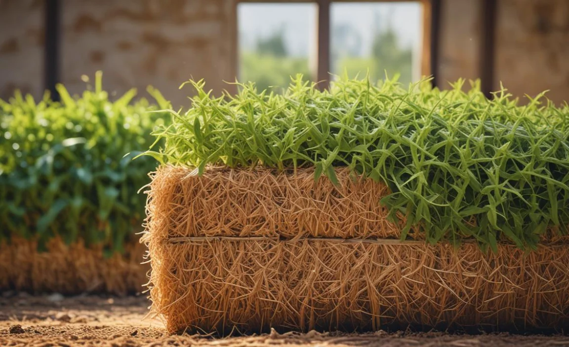 Harvesting Your Straw Bale Garden