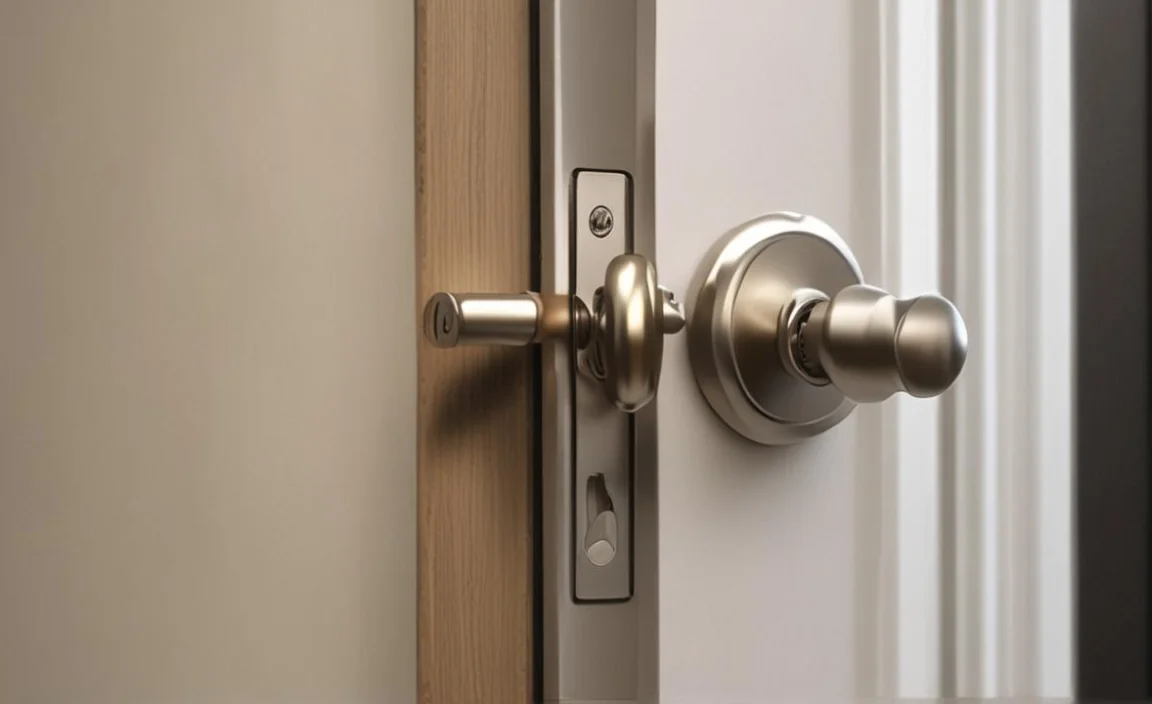 hidden physical key backup on keyless entry locks