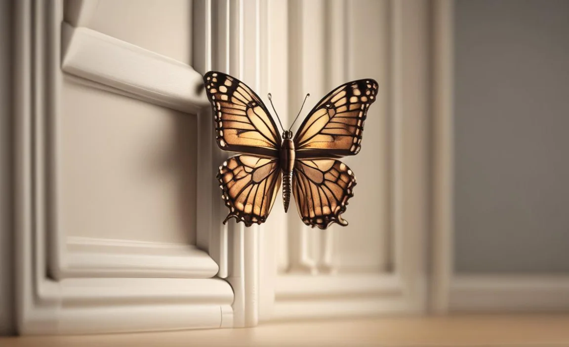 How Butterfly Hinges Enhance Vintage Cabinets