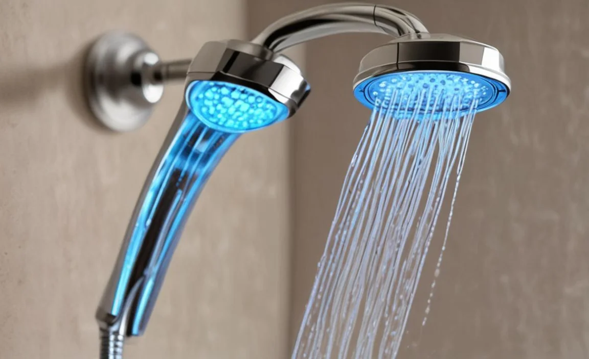 How Do LED Temperature Color Changing Shower Heads Work?