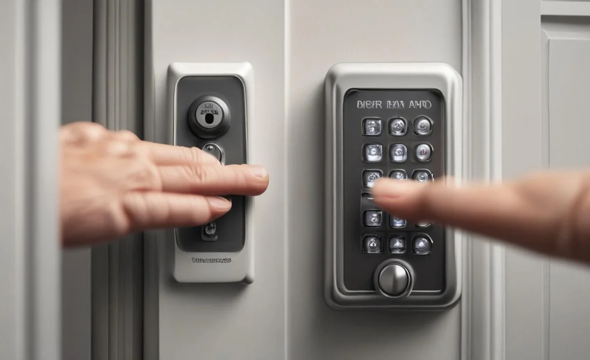 how easy is it to bypass a keypad door lock with a magnet